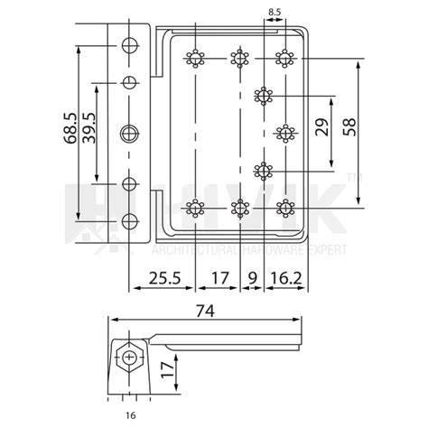 Upvc Casement Window and Door Hinges | Poojasales Hardware