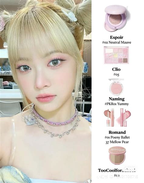 eunchae lesserafim makeup icon selca | Ethereal makeup, Makeup artist ...