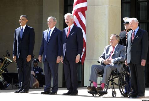 All 5 Living Presidents Gather At Bush Library Dedication (PHOTO) | HuffPost