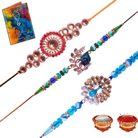 Buy PLAKASHA CREATIONS Rakshabandhan Rakshabandhan Special Card, Roli ...