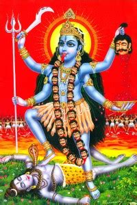 Maa Kali Photo Wall Poster | Kali Mata Laminated Photo Paper Print ...