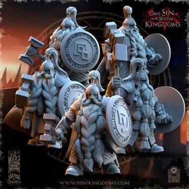 Acheter The Beholder Miniatures - Nains - Highborns - L’Antre de Charly ...