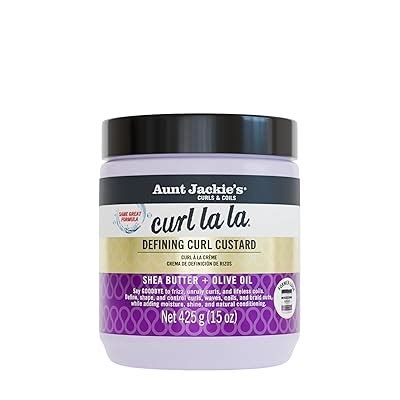 Aunt Jackie's Aunt Jackie's Curl La La defining curl custard India | Ubuy