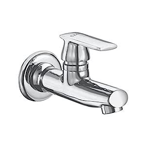 Cera Titanium F1003151 Stainless Steel Single Lever Bib Cock with Wall ...