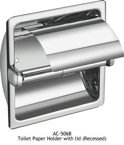 ESS ESS Recessed Toilet Paper Holder with Lid : Amazon.in: Home Improvement