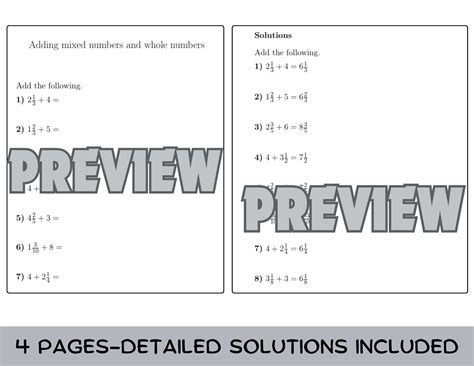 Image result for Adding Whole Numbers and Mixed Numbers