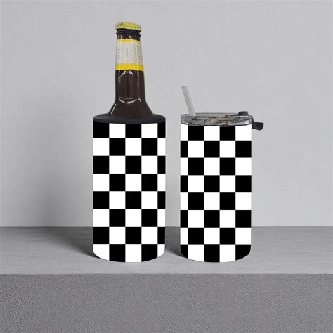 Classic Bold Checkered 4-in-1 Can Cooler Cup – Tea-Shirt Shoppe