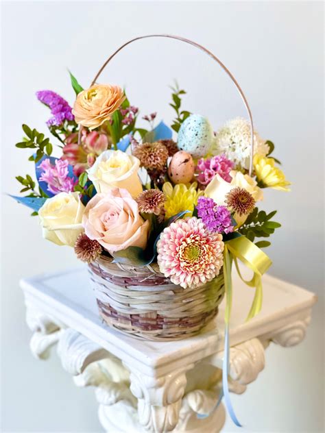 Image result for Spring Flower Baskets