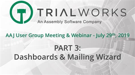 TrialWorks Tutorial 的图像结果