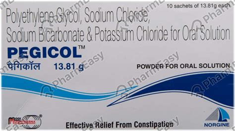 Pegicol Sachet Of 13.81gm Oral Powder: Uses, Side Effects, Price ...