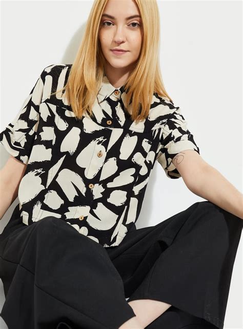 Buy ALAYA F x URB_N Women Printed Boxy Fit Shirt Online at just Rs. 599 ...