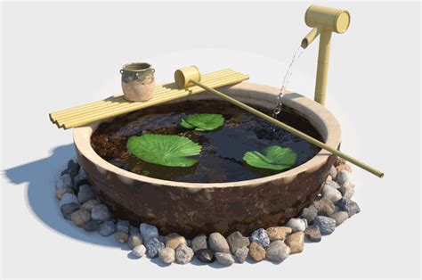 流水潺潺，8个值得参考的庭院小水系设计|庭院|水池|水系_新浪新闻