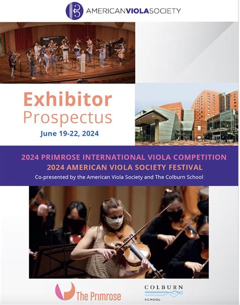 2024 AVS Festival & Primrose Competition Sponsorship Opportunities ...