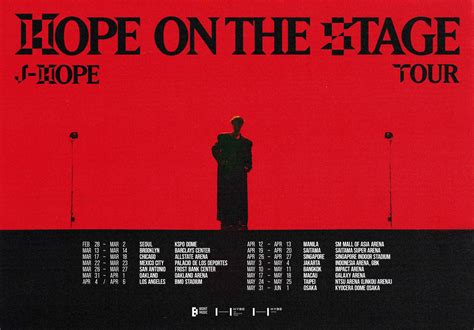 『j-hope Tour 'HOPE ON THE STAGE'』開催決定！ | 株式会社HYBE JAPANのプレスリリース