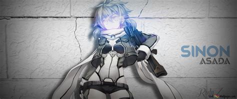 Asada shino, sinon 4K wallpaper download