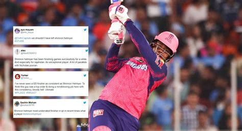 "Most underrated finisher" - Fans erupt as Shimron Hetmyer scores 56 ...