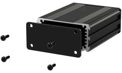RS PRO | RS PRO Black Aluminium Instrument Case, 80 x 63.5 x 30mm | 195 ...