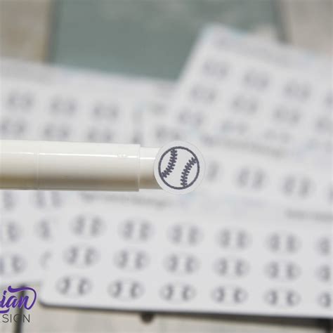 Image result for Baseball Stickers Small Print