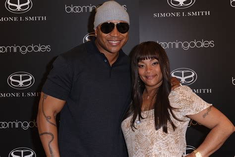 LL Cool J's Wife Simone Smith Stuns in Red & Pink Jacket with Matching ...