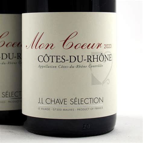 Côtes du Rhône: Jean-Louis Chave Sélection 'Mon Coeur' 2023