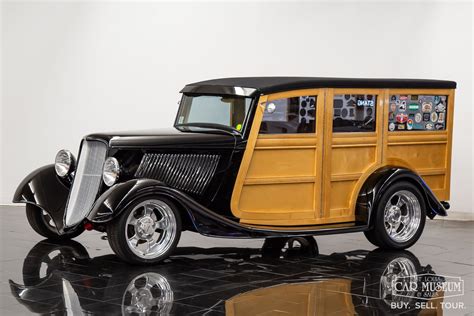Ford Woodie Wagon 1935 Ford 48 | Silverstone Motorcars