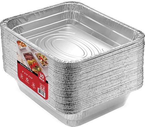 Amazon.com: Amozife Aluminum Pans without Lids, 9x13 Inch Disposable ...
