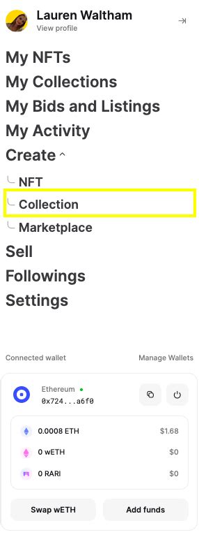 Rarible Create Collection Tutorials Lazy 的图像结果