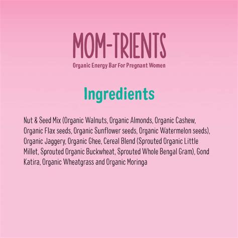 Buy TIMIOS MOMTRIENT ENERGY BARS FOR PREGNANT MOTHERS 40G STRAWBERRY ...
