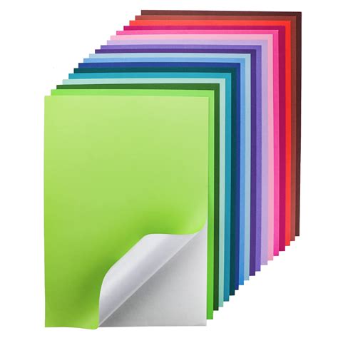 Colored Sheets Of Paper