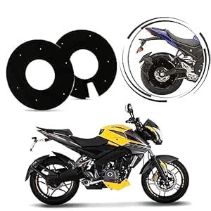 Grandbiker Race DISC 17 INCH Motorcycle Wheels for Bajaj NS200 : Amazon ...