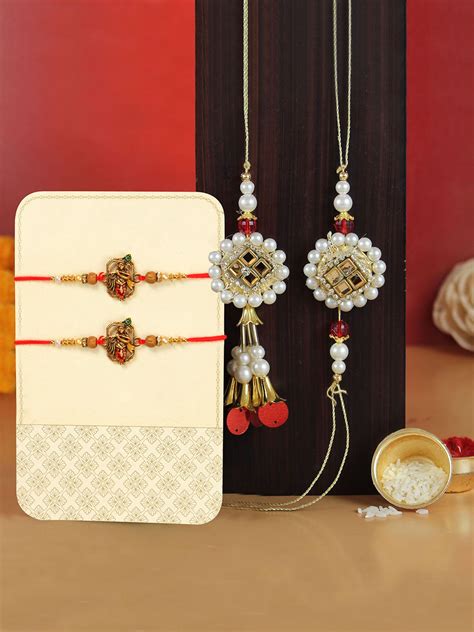 Buy | Lumba Rakhi with Brother Rakhi | Bhatija Rakhi Set of 2 ...