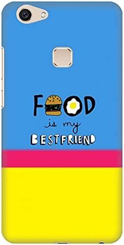 Food is My Best Friend Printed Back Cover Phone Case for Vivo V7 Plus ...