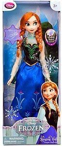 DISNEY Frozen Anna Singing Doll 16 Toy Doll Doll Figure Parallel Import ...