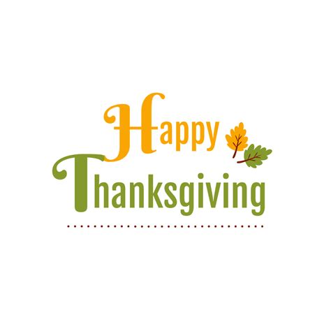 Free Minimalist Happy Thanksgiving Text Template to Edit Online