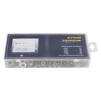 Set of 2 Washer Plain, Washer Flat, Sturdy 900pcs M3-M10 Long Service ...