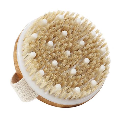 Buy MAYCREATE® Body Massage Brush for Bathing,Bath Body Scrubber Wet or ...