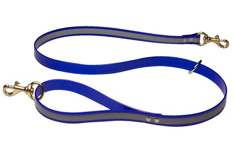 Premier Nite Lite Reflexite Lead with Reflective Strip in Blue, 3/4" x ...