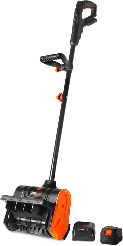 Amazon.com : WORX Nitro 40V 12'' Electric Snow Shovel, 4-Car Driveway ...