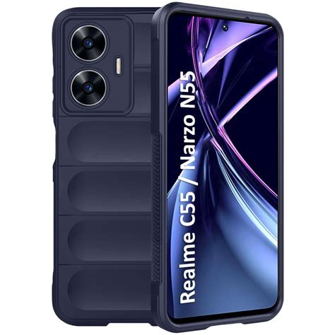 TheGiftKart Liquid Silicon Back Cover Case for Realme Narzo N55 ...