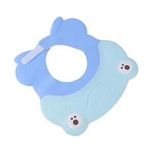 Baby Silicone Shower Cap Adjustable Bath Visor for Infants Toddlers (1 ...