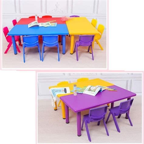 Little Fingers Intra Kids Strong n Sturdy Rectangle Table for Play ...