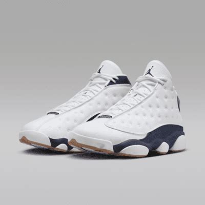 Air Jordan 13 Retro 'White and Midnight Navy' Shoes. Nike IN