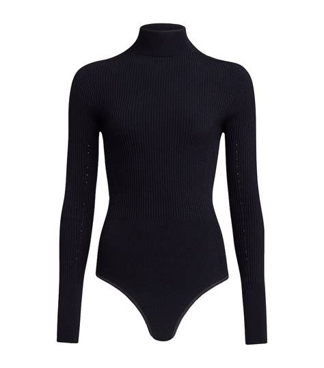 Alaïa High-Neck Bodysuit | Harrods US