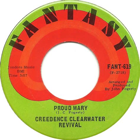 Release “Proud Mary / Born on the Bayou” by Creedence Clearwater Revival - Cover art - MusicBrainz
