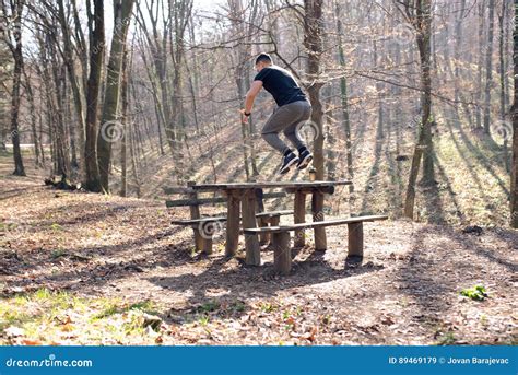 Image result for Woman Jumping Over Bench