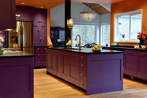 Purple Cabinets