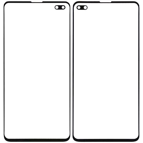 2 in 1 Front Glass With OCA Pre-Installed Compatible For Samsung Galax