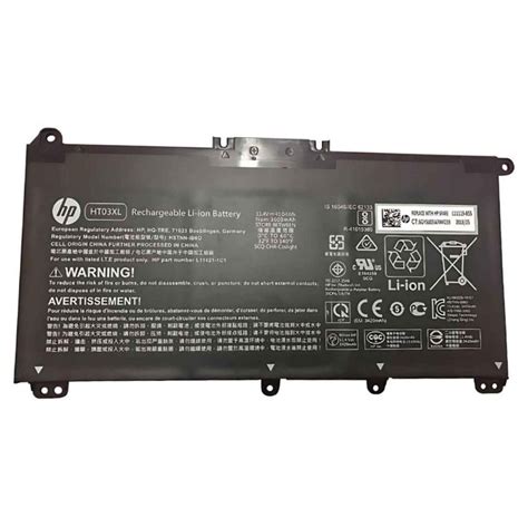HP HT03XL Original OEM 3600mAh 11.4V 3Cell Laptop Battery - tpstech.in