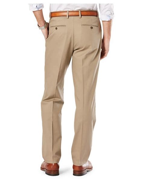 Best Pressed Slim Tapered Fit Signature Khaki Stretch Pants