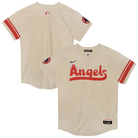 Preschool-Nike Cream Los Angeles Angels City Connect Jersey - Walmart.com